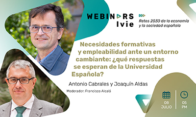 Necesidades formativas y empleabilidad ante un entorno cambiante: Qu respuestas se esperan de la Universidad Espaola?