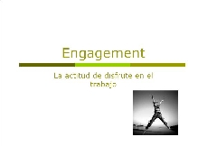 Estrategias personales para fomentar el engagement ##