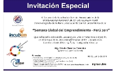 Semana Global del Emprendimiento- Per� 2011