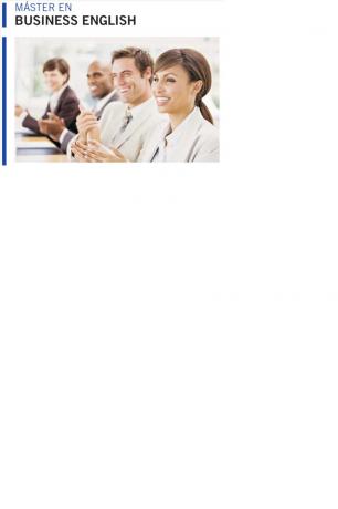 M�ster en Business English