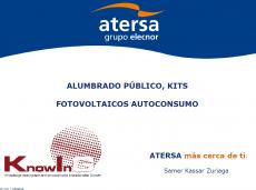 Consumo energ�tico en alumbrado p�blico #