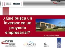 Qu� se busca en un proyecto #