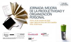 Programa jornada Mejora Productividad y organizaci�n de personal