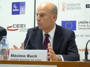 M�ximo Buch, Conseller de Econom�a, Industria y Comercio
