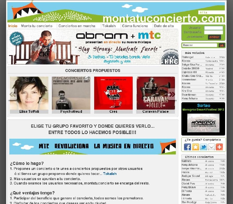 Portada web