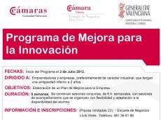 Programa de Mejora para la Innovaci�n