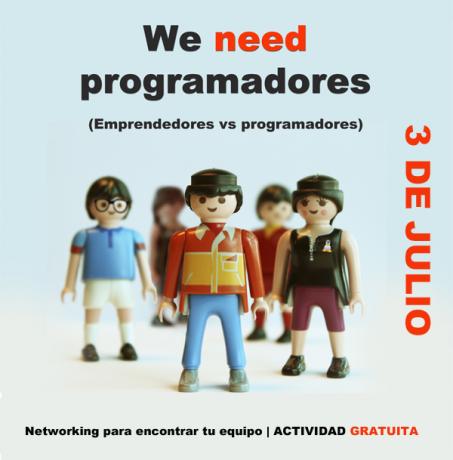 We Need Progamadores