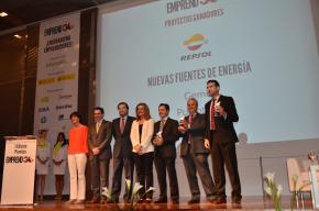 La Ministra con los premiados
