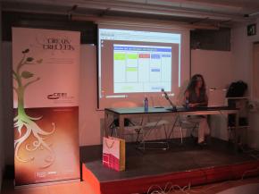 Ponente, Edurne Zubiria, t�cnico del CEEI Castell�n. Pincha para ampliar