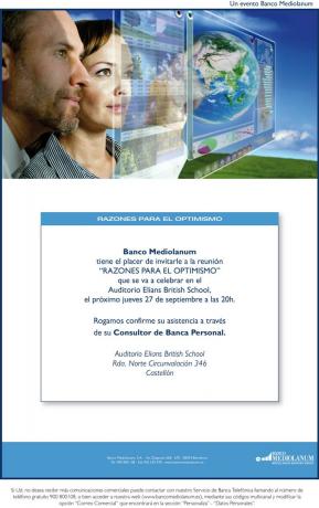 invitaci�n Conferencia Mediolanum