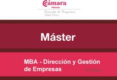 MBA - Master en Direcci�n y Gesti�n de Empresas (13� edici�n)