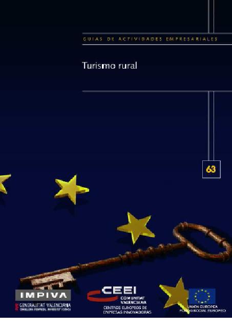 Turismo, Hosteler�a y Restauraci�n. Turismo rural.