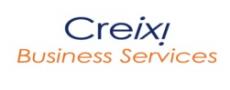 logo creix! business services