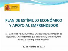Apoyo a los Emprendedores Gobierno Espa�a