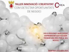 Cartel Taller Creatividad e Innovaci�n