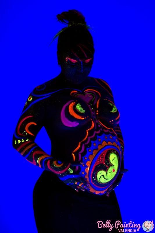 Belly Painting Mandala Nen[;;;][;;;]