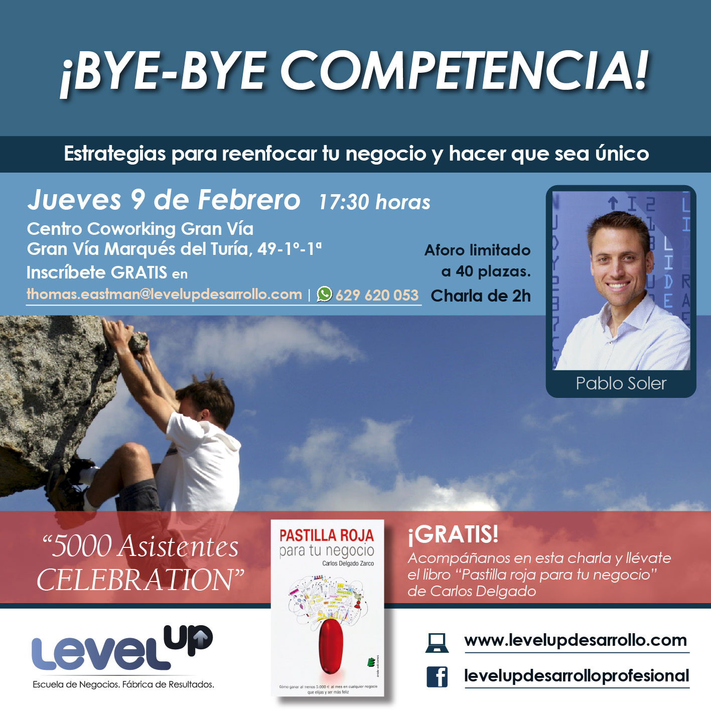 Conferencia Gratuita Bye Bye Competencia