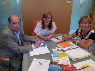 Reunin de trabajo de Direccin General de Desarrollo Rural de GVA y CEEI Valencia