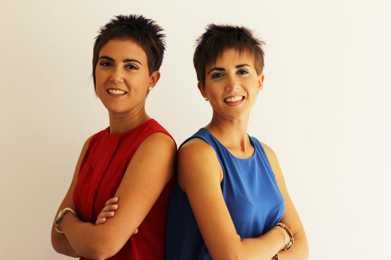 Laura y Ana Bilbao, fundadoras de Nuttralia