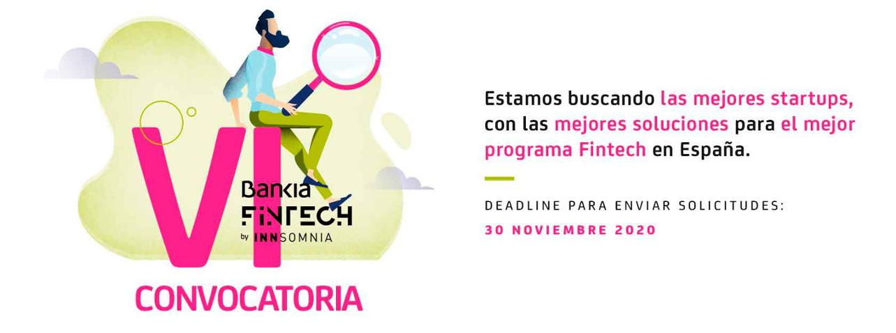 convocatoria Bankia Fintech e Innsomnia