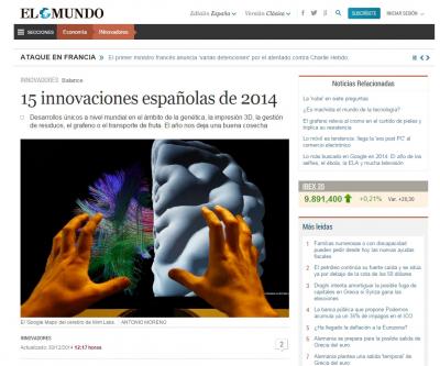 15 innovaciones espaolas de 2014 
