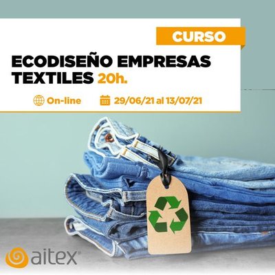 Curso sobre ecodiseño para la empresa textil- online