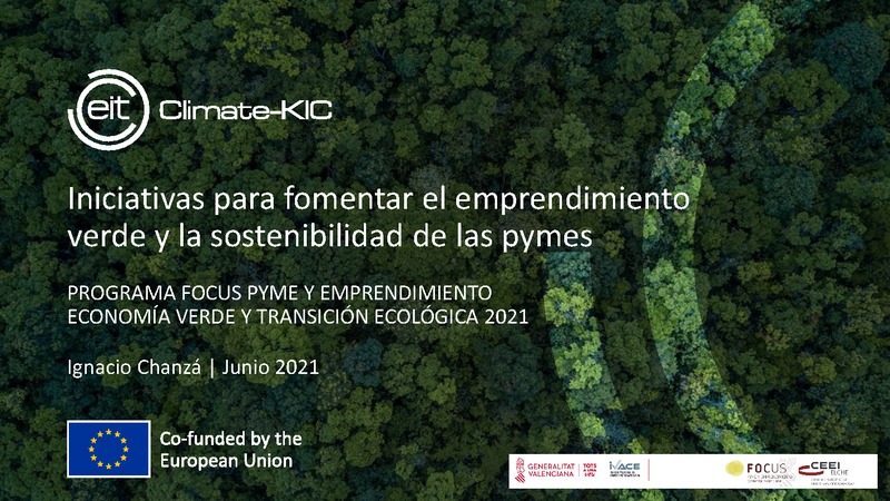 Iniciativas para fomentar el emprendimiento verde y la sostenibilidad de las pymes
