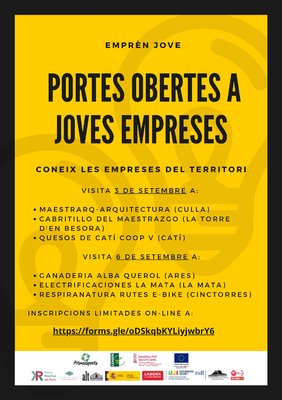 Jornada de Portes Obertes a Joves Empreses