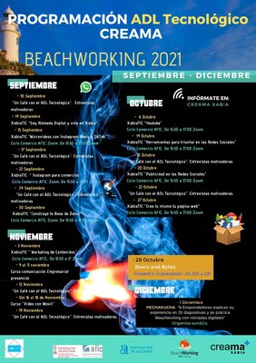 Arranca una nueva temporada del Beachworking en Xàbia