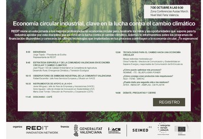 Jornada “Economía circular industrial, clave en la lucha contra el cambio climático
