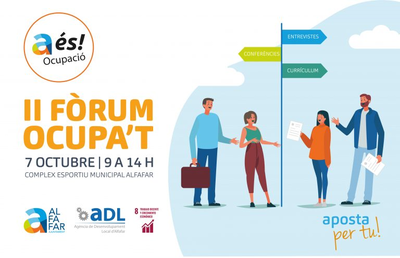 Alfafar abre las inscripciones al II Foro de empleo Ocupa�t