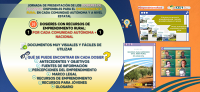 La Red Rural Nacional publica 18 dosieres con recursos para emprender en el medio rural