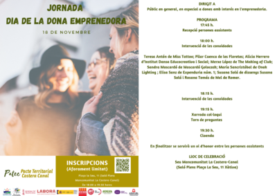 Jornada Da de la Mujer Emprendedora