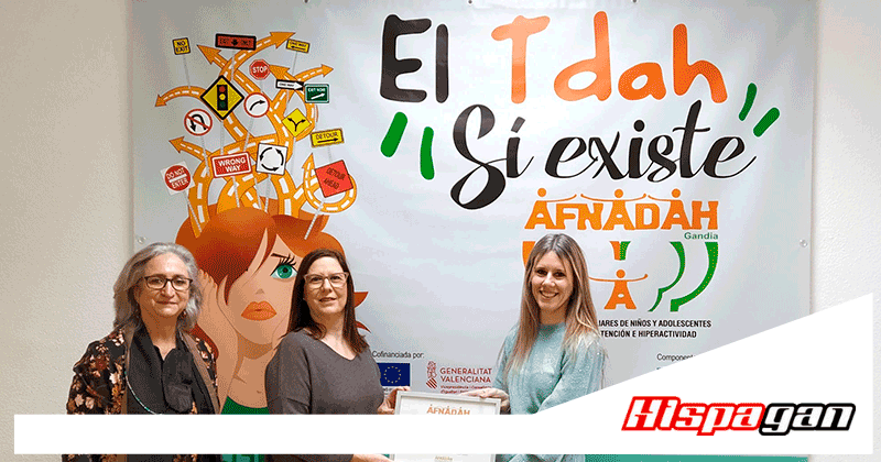 Colaboración de Hispagan con la Asociación AFNADAH
