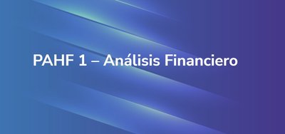 PAHF 1 � An�lisis Financiero