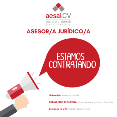 Estamos contratando Asesor/a jurdico/a