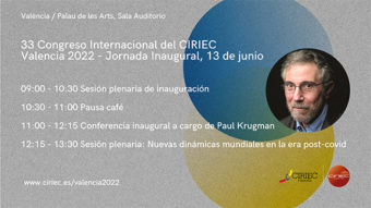 Invitacin a la jornada inaugural del 33 congreso internacional del CIREC