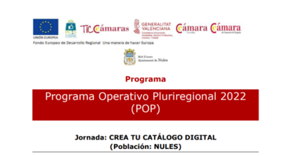 Jornada: Crea tu catlogo digital