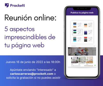 Seminario online: 5 aspectos imprescindibles de tu p�gina web