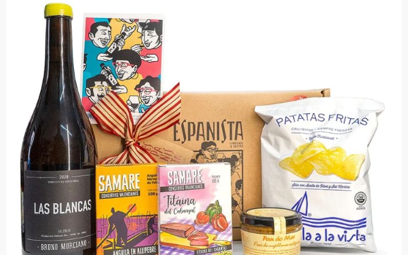 The Espanista, ejemplo de pack de productos