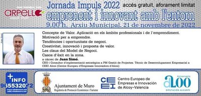 Jornada Emprendimiento en Muro de Alcoy