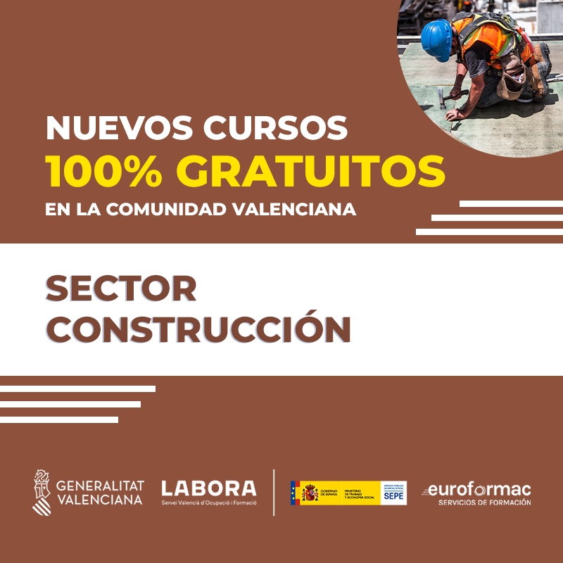 Formaciones gratis en sector Construcción