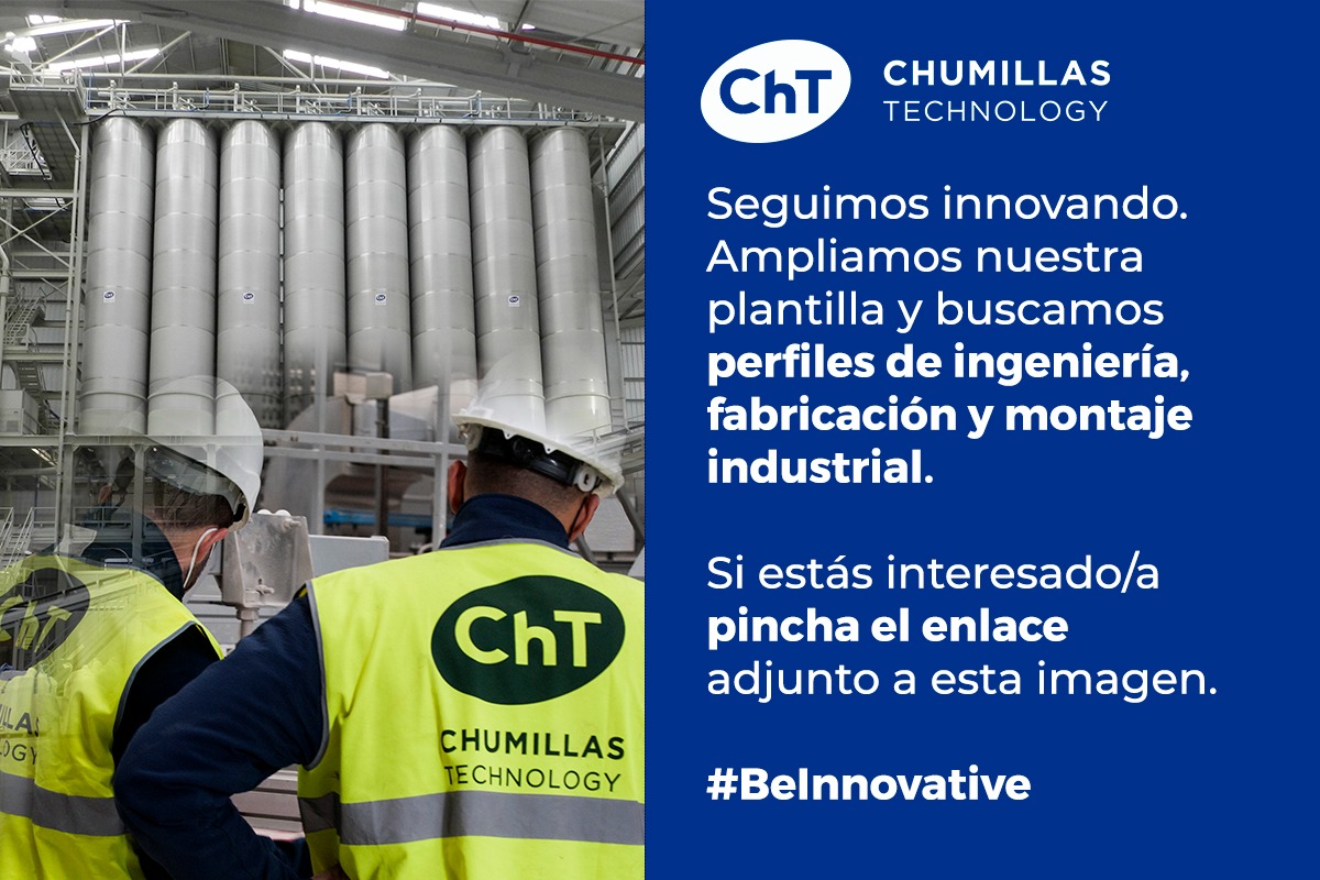 Ofertas de empleo en CHUMILLAS TECHNOLOGY