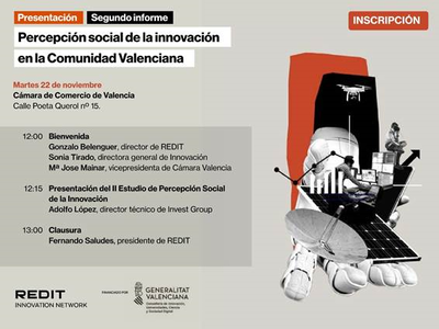 Presentación estudio ‘Percepción social de la innovación en la Comunidad Valenciana’