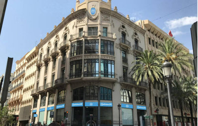Nueva sede de banco Mediolanum en Valencia
