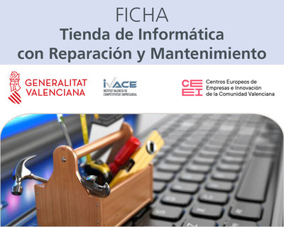 Tienda de informtica con reparacin y mantenimiento