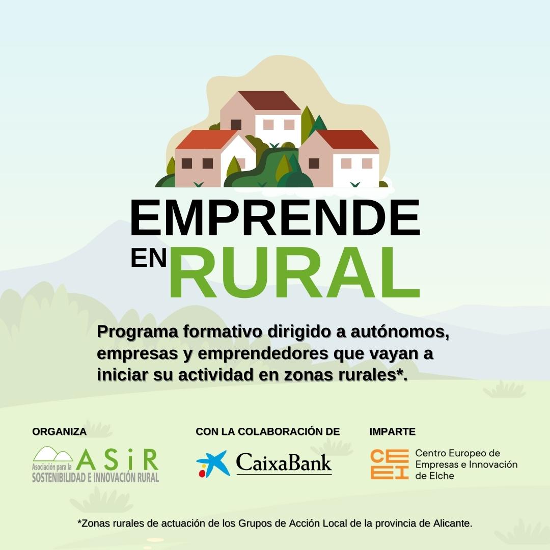 GAL ASIR con la colaboración de CaixaBank pone en marcha el programa “Emprende en Rural”