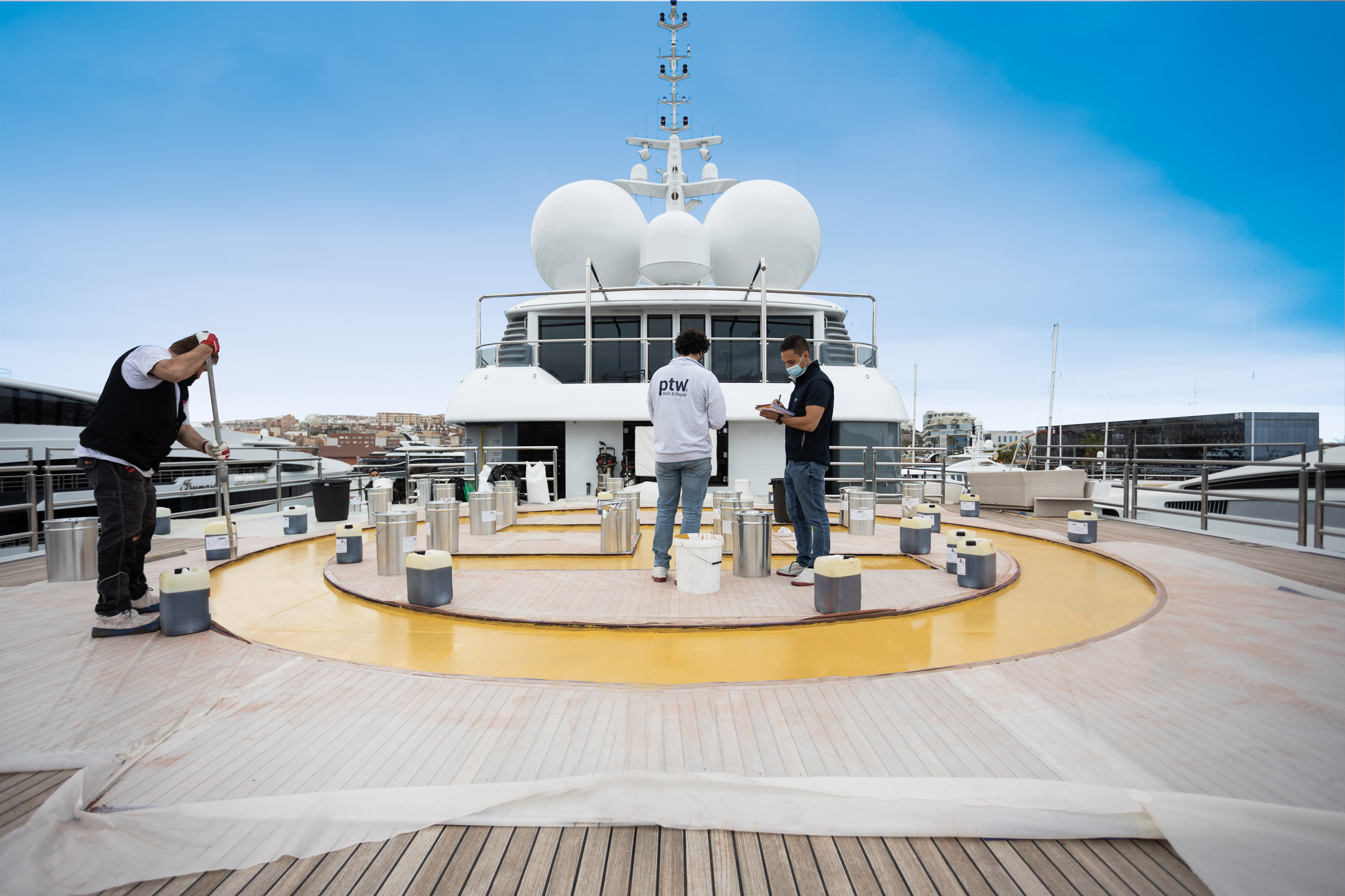 ptw Shipyard - Yacht refit and repair Tarragona
