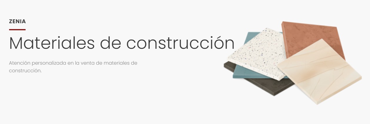 Materiales de Construcci�n Zenia