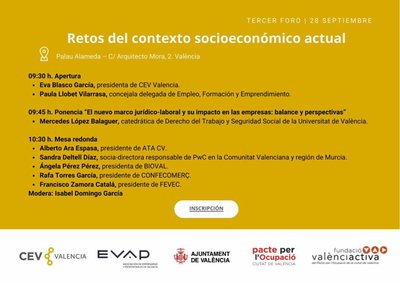 Tercer Foro Retos del contexto socioeconmico actual